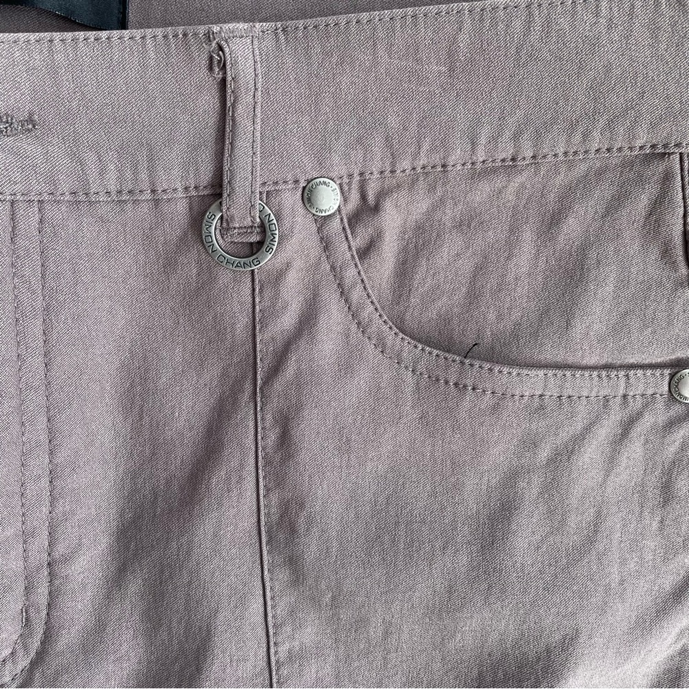 Simon Chang Denim Trouser Size 12 - Picture 12 of 15